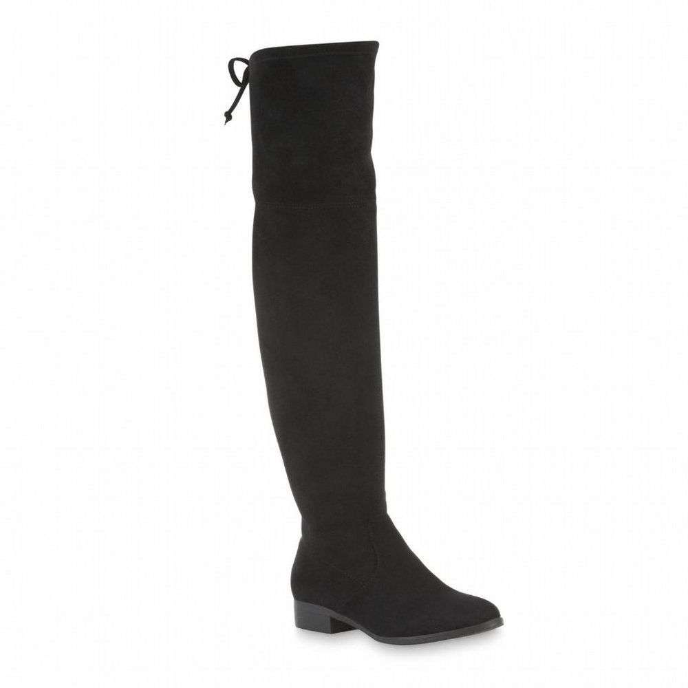 SM New York Bristol Knee High Boots Suede